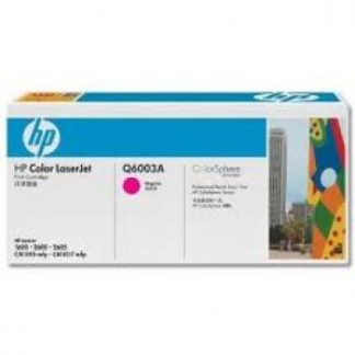 HP Q6003A Magenta Toner Cartridge - HP 124A