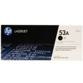 HP Q7553A Black Toner Cartridge - HP 53A