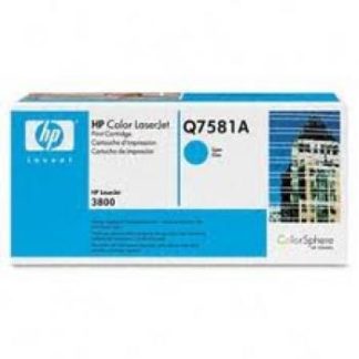 HP Q7581A Cyan Toner Cartridge - HP 503A