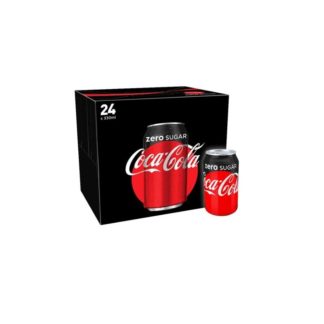 Coca-Cola Zero Can - 330ml - Case-24