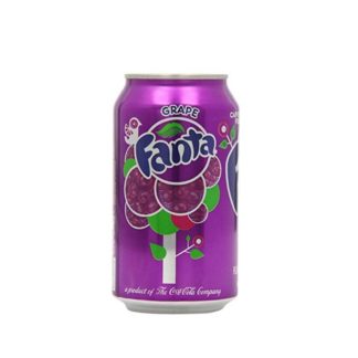 Fanta Grape Can - 330ml - Case-24